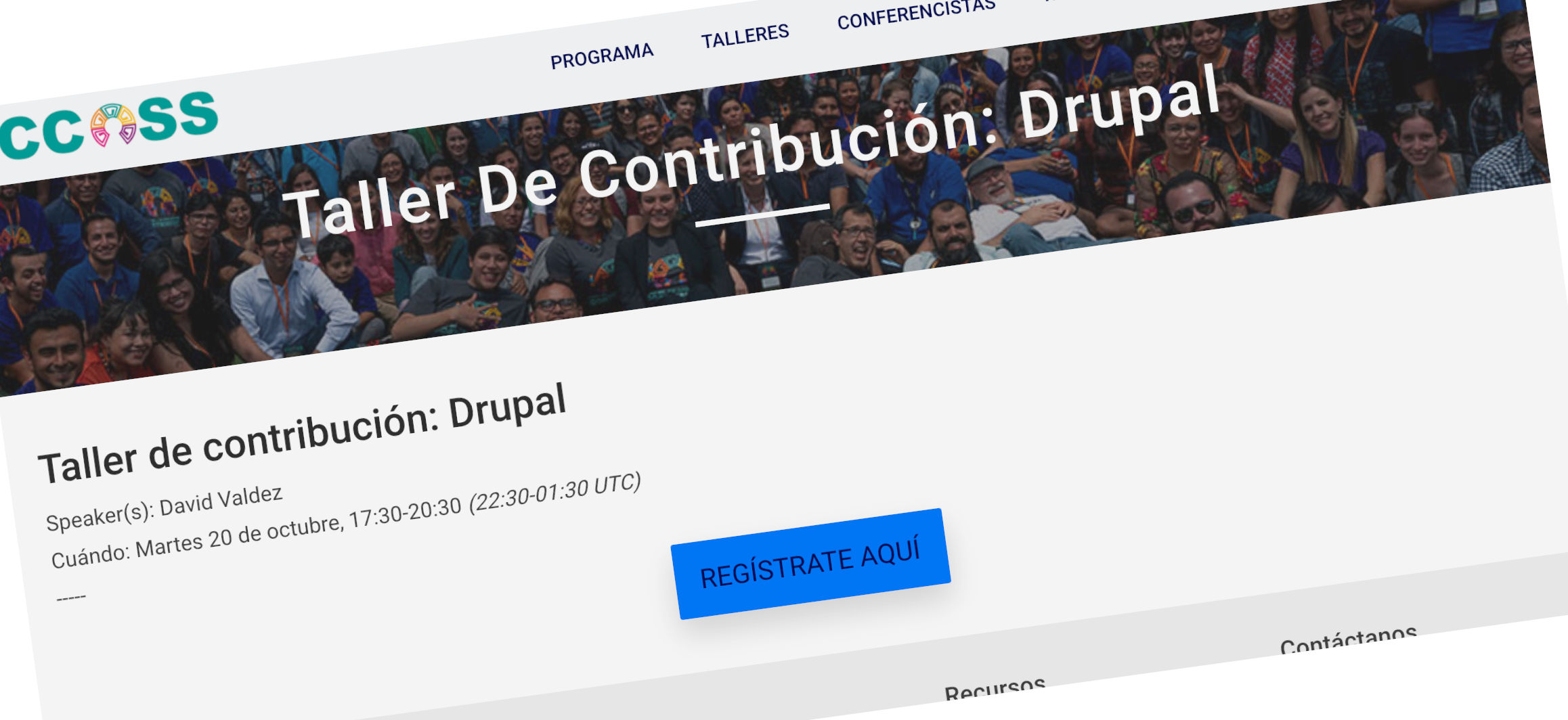 Taller de contribución a Drupal