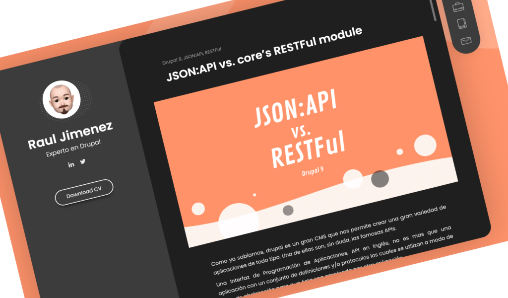 JSON:API vs. core’s RESTFul module