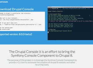Drupal console