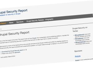 Security report drupal