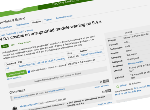 warning in version ctools 4.0.1
